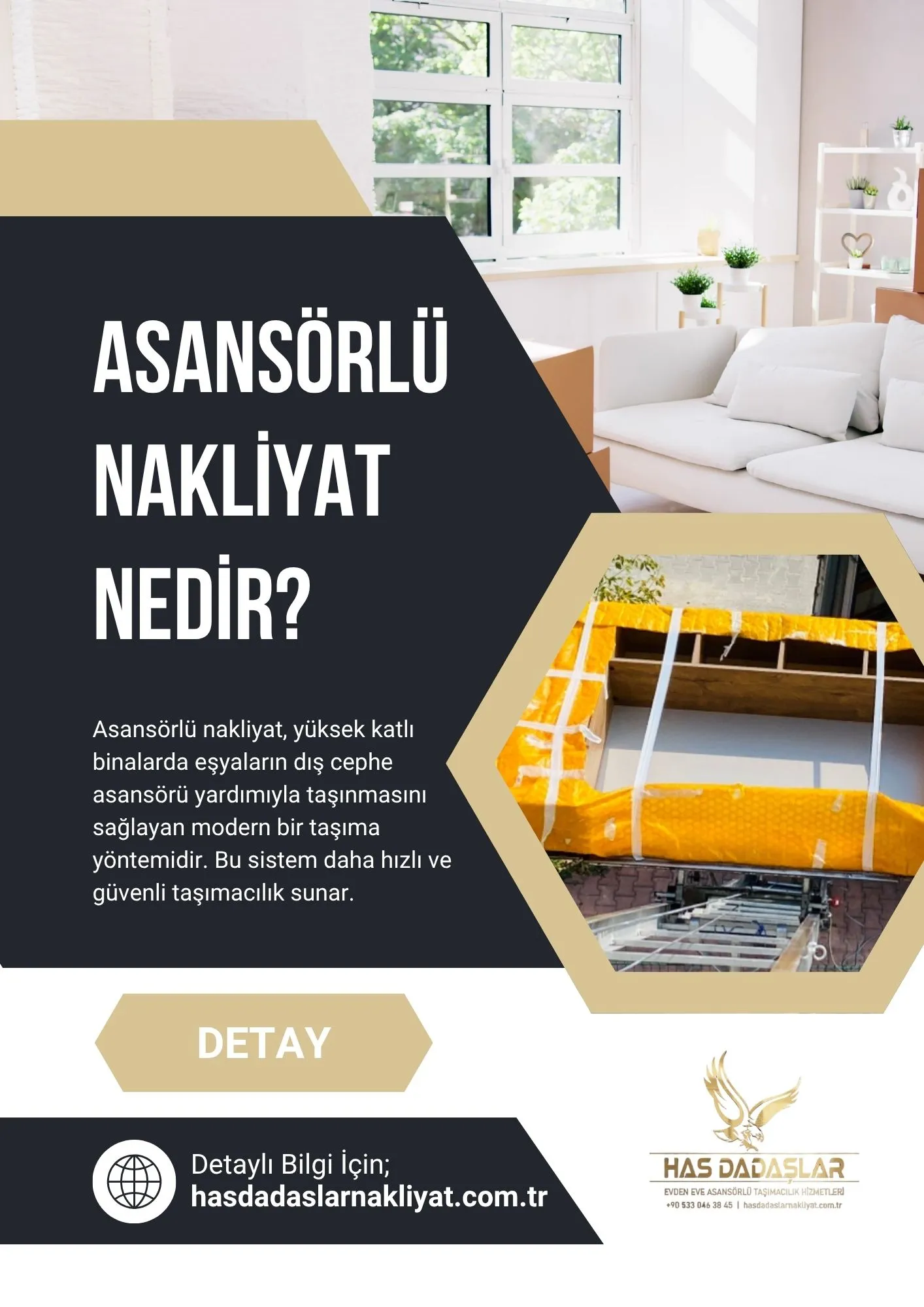 Asansörlü nakliyat nedir?